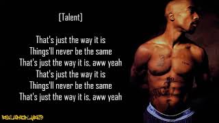 2Pac  Changes ft Talent Lyrics [upl. by Anayrb]