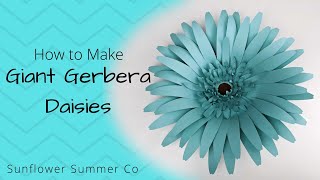 How to Make Giant Gerbera Daisies [upl. by Neltiac]