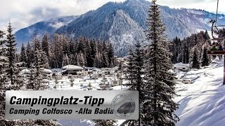 Camping Colfosco Dolomiten Mit dem Wohnmobil unterwegs [upl. by Lamok]