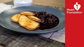 Banana Pikelets Recipe  Tasty amp Healthy  Heart Foundation NZ [upl. by Goldner]