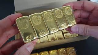 HUUUUUGE Gold Bars Collection 😯 Massive Gold Stack for You [upl. by Bruner]