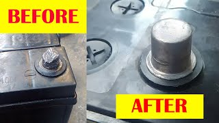 How to repair battery terminal [upl. by Kosak]