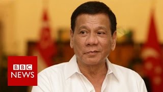 Philippines Duterte confirms he personally killed three men  BBC News [upl. by Ihpen]