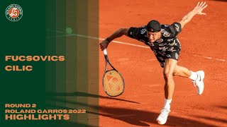 Marin Cilic vs Marton Fucsovics R64 Roland Garros 2022 Highlights AO Tennis 2 PS4 Gameplay [upl. by Zeculon]