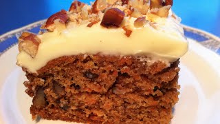 HOW TO MAKE A DELICIOUS HOMEMADE CARROT CAKE [upl. by Assilym]