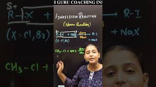 Finkelstein reaction l 1 Min Chemistry 148 l Class 12 shorts [upl. by Clint901]