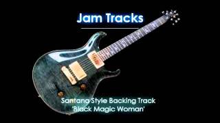 Santana Style Guitar Backing Track  Minor Blues [upl. by Otanutrof]