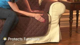 Protect your Furniture with a Reversible Quilted Furniture Cover [upl. by Namreg]