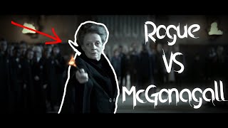 LES MEILLEURS MOMENTS DHARRY POTTER Rogue vs McGonagall [upl. by Learsiy576]