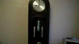 1930S WESTMINSTER CHIME LONGCASE CLOCK [upl. by Mecke]