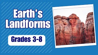 Earths Land Formations  A Geologic Journey for Kids [upl. by Alva]