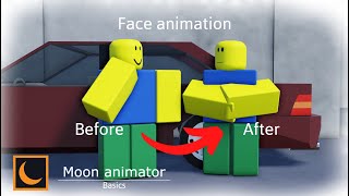 Basic face animation  Moon Animator tutorial [upl. by Iaw]