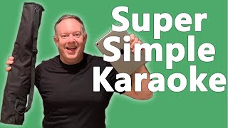 Simple Karaoke Setup for Mobile DJs  Add Another Component to your Services [upl. by Ahsitruc]