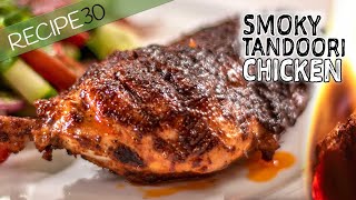 Smoky Tandoori Style Chicken made in one pan [upl. by Chandal]