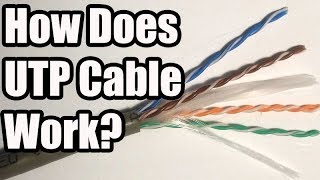 How Does UTP Cable Work [upl. by Aihcrop]