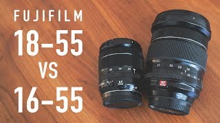 Fujifilm 1855 vs 1655  Which one should you get [upl. by Taryne]