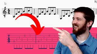 How to Instantly Convert Sheet Music to Tab Notation for Free with MuseScore 3 [upl. by Lamberto]