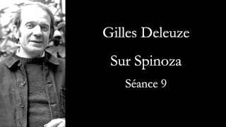 Deleuze Sur Spinoza séance 9 [upl. by Aihsot]