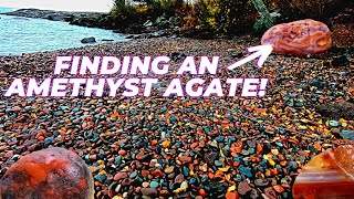 Exploring for Lake Superior Agates  Rockhounding for gems [upl. by Christie100]