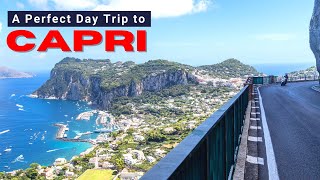 DAY TRIP TO CAPRI ITALY How to Spend One Day in Capri  Best Things to Do in Capri in One Day [upl. by Rolanda]