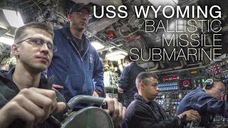 Life Aboard US Navy Ballistic Missile Submarine USS Wyoming – In Stunning 4K [upl. by Rancell]