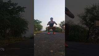 Simple Squat 🦍fitness workout squat legday running motivation desi shortvideo shorts [upl. by Tirrej]