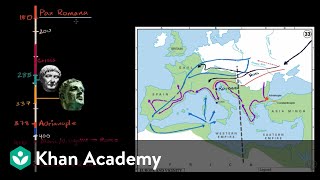 Fall of the Roman Empire  World History  Khan Academy [upl. by Leandro]