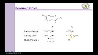 Anthelmintics Benzimidazole derivatives [upl. by Dirrej20]