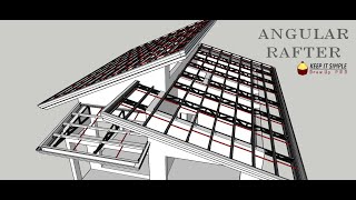 Angular Steel Truss [upl. by Ruthven145]