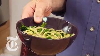 Pasta With Anchovies and Arugula  The New York Times [upl. by Einnoc65]