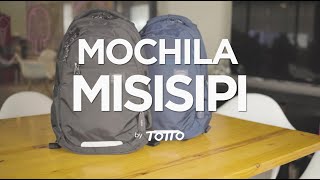 Mochila ecofriendly Misisipi  TOTTO [upl. by Dupuy]