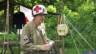 WW2 Medic  US Army First Aid Men [upl. by Anirec212]