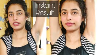 Underarms Whitening at Home Instant Results Home remedy keebisha [upl. by Nomaid]