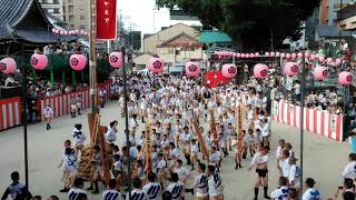 2017年 櫛田神社 博多祇園山笠 [upl. by Llenyl223]