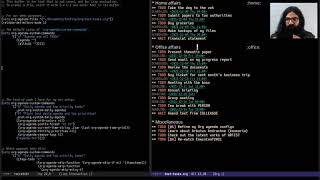 Emacs custom Org agenda [upl. by Ettelrats]