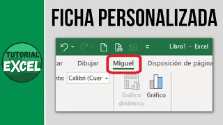 Crear una FICHA PERSONALIZADA en Excel [upl. by Jens]