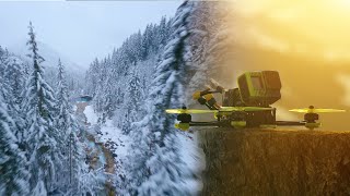 iFlight Nazgul 5 HD  Cinematic FPV Mountain Cruising [upl. by Valentijn457]