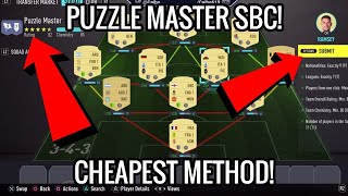 PUZZLE MASTER SBC LOYALTY NEEDED  Cheapest Method FIFA 21 League and Nation Hybrid [upl. by Aitetel903]