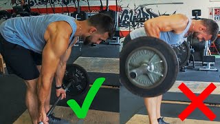 How to PROPERLY Pendlay Row  Gain Back Muscle With This Exercise [upl. by Lindell432]