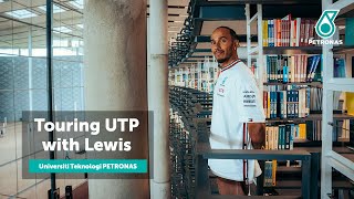 Lewis Hamilton Tours Universiti Teknologi PETRONAS [upl. by Lankton]