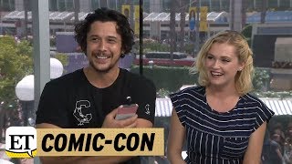 ComicCon 2018 The 100 Bob Morley And Eliza Taylor Talk Season 5 Ending [upl. by Ycart]