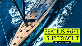 Tour the 96ft carbon superyacht Seatius from Southern Wind  Yachting World [upl. by Ahtelrac]