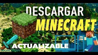 Como Descargar Minecraft Gratis Para PC 2016  Actualizable [upl. by Bonucci]