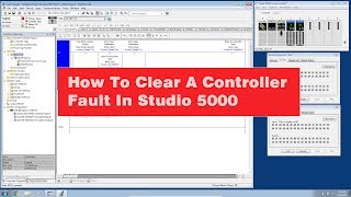 PLCGurusNET  How To Clear A Major Fault In Studio 5000 [upl. by Uticas]