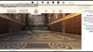 Tour virtual en 3D por la capilla más famosa del mundo la Capilla Sixtina [upl. by Koblick]