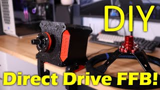 DIY High Performance Force Feedback Wheel [upl. by Eizzil]