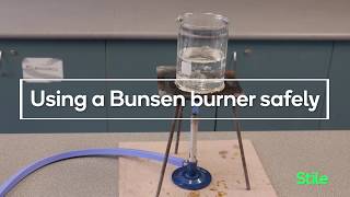 How to use a Bunsen burner safely [upl. by Mukul518]