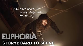 euphoria  storyboard to scene episode 1  HBO [upl. by Llenahs]