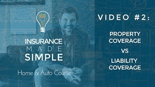 Property amp Liability Coverage Two Types of Insurance Coverage [upl. by Berri]