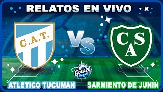 ATLETICO TUCUMAN vs SARMIENTO en VIVO  Torneo Apertura  Fecha 5 [upl. by Johns]